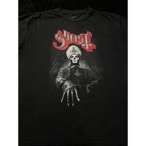 Retro Ghost Papa Emeritus Shirt, Ghost Heavy Metal Rock Band Shirts